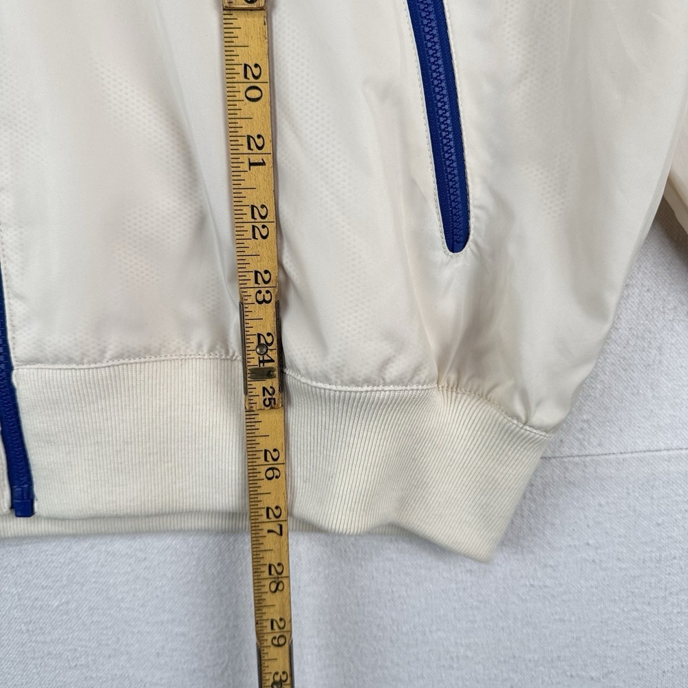 NWT Nike Sportswear Windrunner Windbreaker Track Jacket Men's M Cream Blue Red - Picture 12 of 15